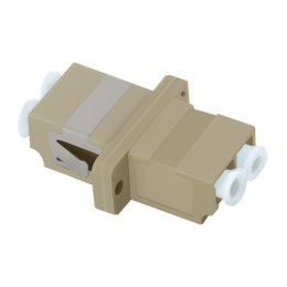 Qoltec Adapter światłowodowy LC/UPC | Duplex | Multimode