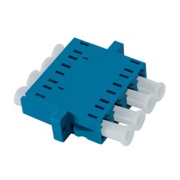 Qoltec Adapter światłowodowy LC/UPC | Quad | Singlemode