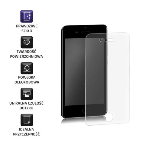 Qoltec Hartowane szkło ochronne PREMIUM do Apple iPhone 7