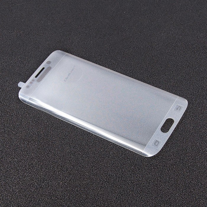 Qoltec Hartowane szkło ochronne PREMIUM do Samsung Galaxy S6 edge | PEŁNE