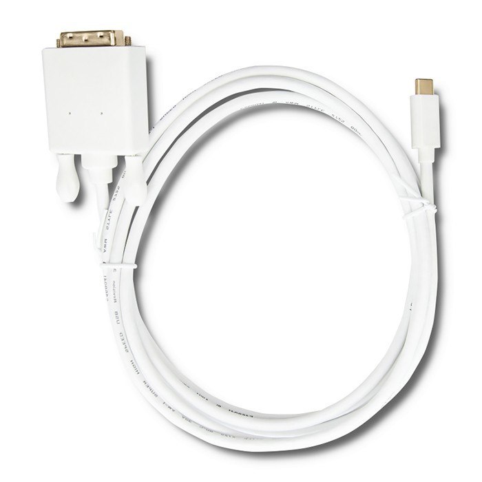 Qoltec Kabel USB 3.1 typ C męski/ DVI męski | 4K | Alternate mode | 2m