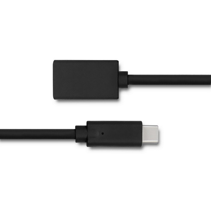 Qoltec Kabel USB 3.1 typ C męski | USB 2.0 typ A żeński | 0.25m