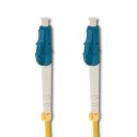 Qoltec Patchcord światłowodowy LC/UPC - LC/UPC | Singlemode | 9/125 | G652D | Simplex | 0.5m