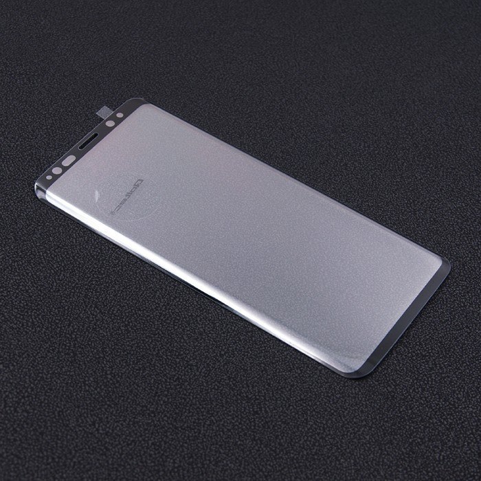 Qoltec Hartowane szkło ochronne PREMIUM do Samsung Galaxy S9 | CZARNE