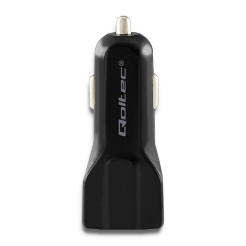 Qoltec Inteligentna Ładowarka samochodowa 12-24V | 12W | 5V | 2.4A | USB
