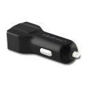 Qoltec Ładowarka samochodowa 12-24V | 12W | 5V | 2.4A | kabel Micro USB