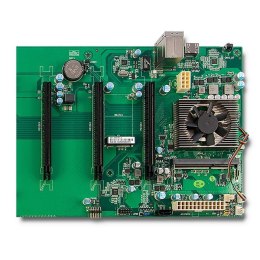 Qoltec Profesjonalna płyta główna do koparki kryptowalut | 8x PCI-E | zintegrowany procesor Intel Celeron 3865U