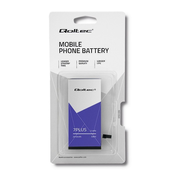 Qoltec Bateria do iPhone 7 PLUS | 2910mAh