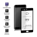 Qoltec Hartowane szkło ochronne PREMIUM do Xiaomi Mi6| 6D | Czarne | Pełne