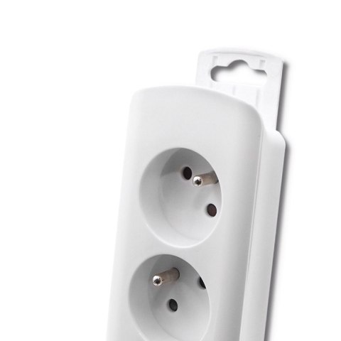 Qoltec Listwa zasilająca | 4 gniazda | 1.4m