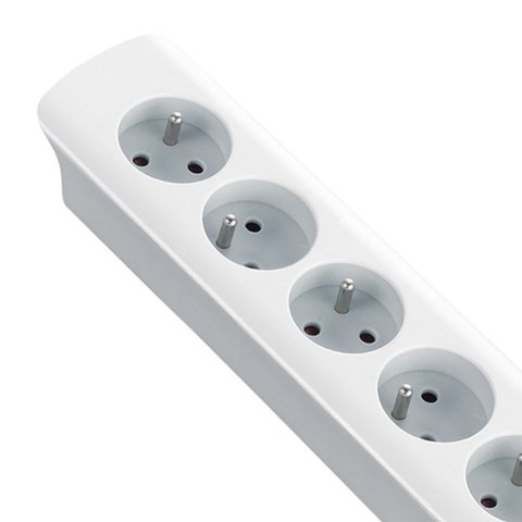 Qoltec Listwa zasilająca | 8 gniazd | 1.4m