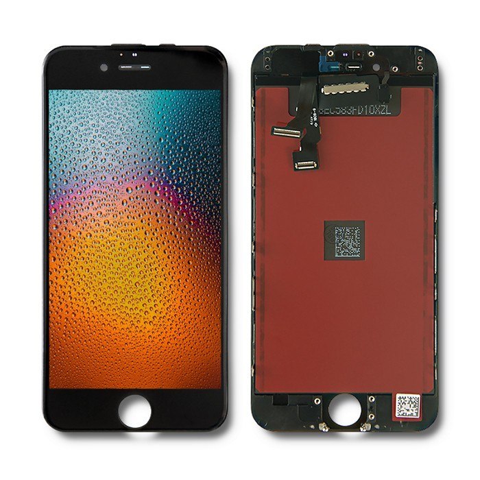Qoltec Wyświetlacz dotykowy LCD do iPhone 6 | ramka czarna