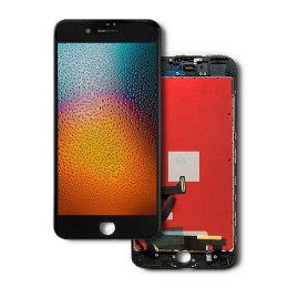 Qoltec Wyświetlacz dotykowy LCD do iPhone 7 Plus | ramka czarna