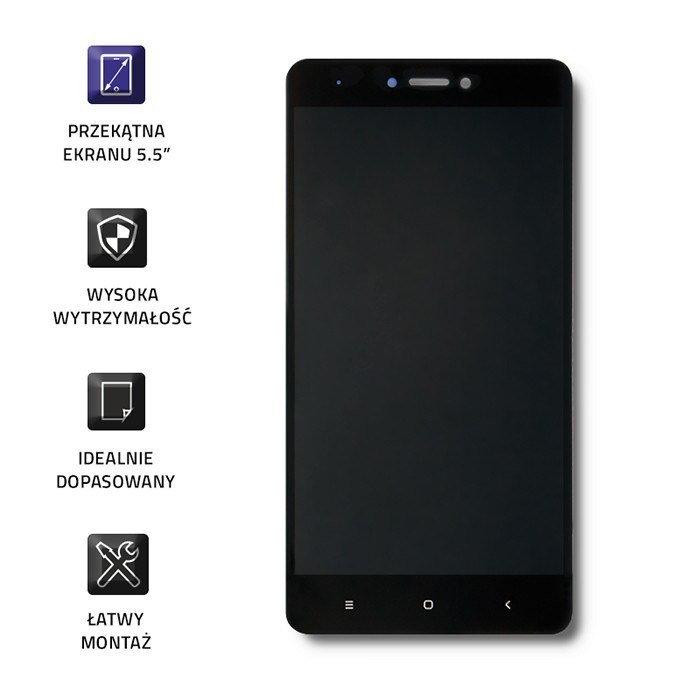 Qoltec Wyświetlacz dotykowy LCD do Xiaomi RedMi Note 4X / 4 Global
