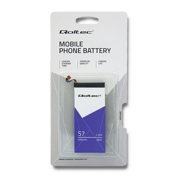 Qoltec Bateria do Samsung Galaxy S7 | 3000 mAh