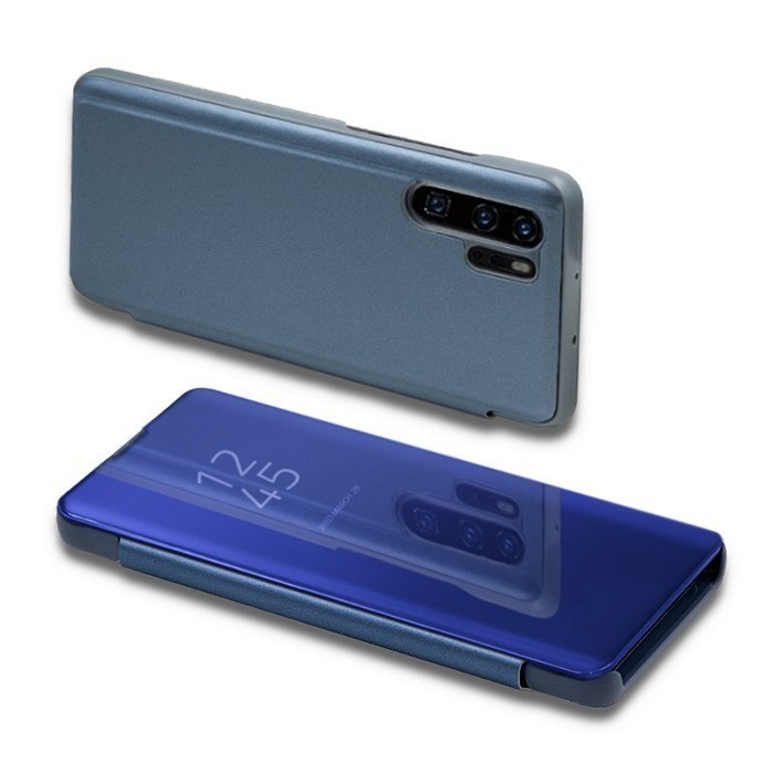 Qoltec Etui Flip Cover do Huawei P30 Pro | Niebieskie