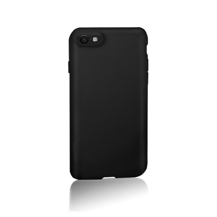 Qoltec Etui na Apple iPhone 6 | Płynny Silikon |Czarne
