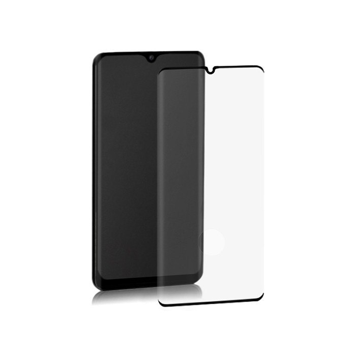 Qoltec Hartowane szkło ochronne PREMIUM do Xiaomi Mi Note 10 / 10 Pro | Czarne | Pełne