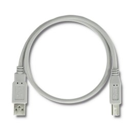 Qoltec Kabel USB 2.0 A męski | B męski | 0.5m
