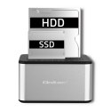 Qoltec Stacja dokująca dysków 2x HDD/SSD | 2.5"/3.5" SATA | USB 3.0 | Klonowanie