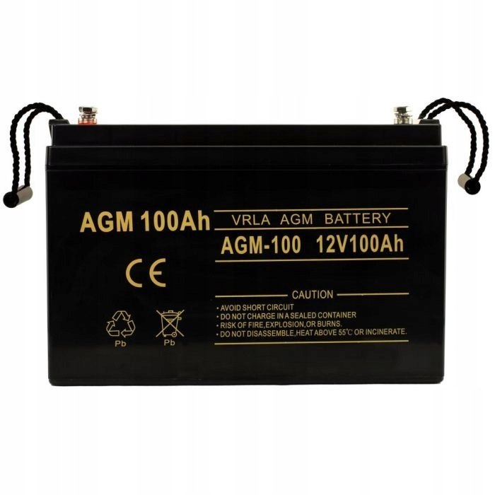 Akumulator bezobsługowy AGM 12V 100Ah
