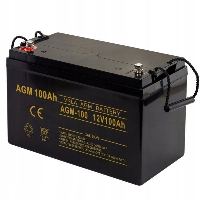 Akumulator bezobsługowy AGM 12V 100Ah