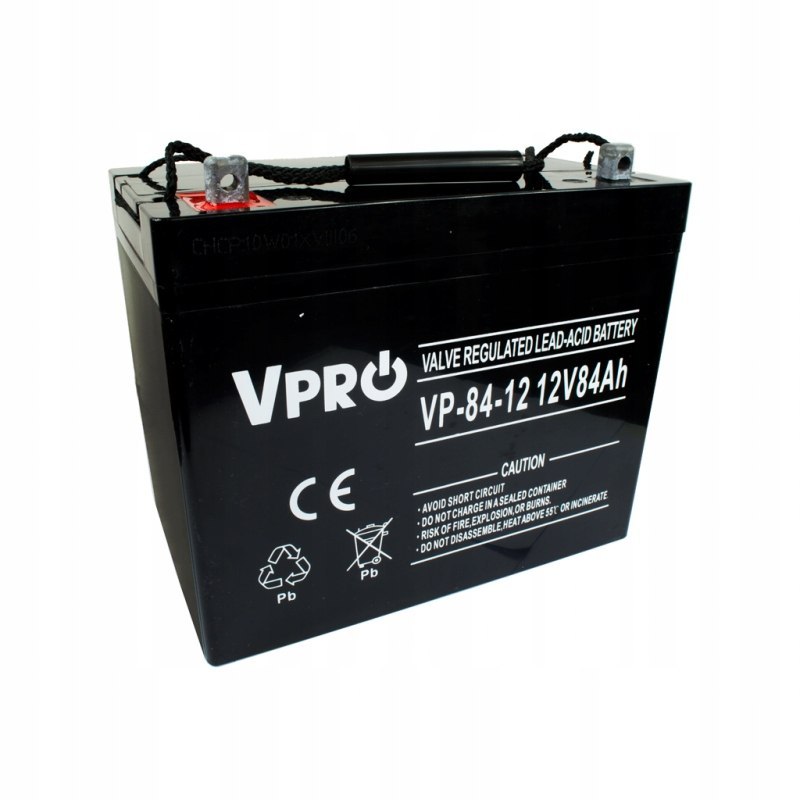 Akumulator bezobsługowy VPRO VRLA AGM 12V 84Ah