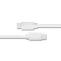 Qoltec Kabel USB 2.0 typ C męski | USB 2.0 typ C męski | 2m | Biały