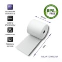 Qoltec Rolka termiczna 57 x 40 | 55g/m2 | 10szt. | BPA free