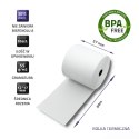 Qoltec Rolka termiczna 57 x 60 | 55g/m2 | 10szt. | BPA free
