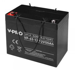 Akumulator bezobsługowy VPRO VRLA AGM 12V 55Ah