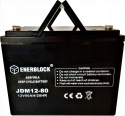 Akumulator ENERBLOCK JDM12-80 AGM DEEP-CYCLE