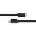 Qoltec Kabel USB 3.1 typ C męski | USB 3.1 typ C męski | 1m