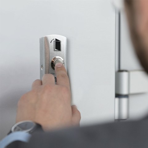 Qoltec Przycisk wyjścia natynkowy z podświetleniem LED