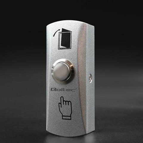 Qoltec Przycisk wyjścia natynkowy z podświetleniem LED