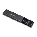 Qoltec Obudowa | kieszeń do dysków M.2 SATA SSD | NVME | USB typ C