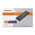 Qoltec Obudowa | kieszeń do dysków M.2 SATA SSD | NVME | USB typ C