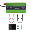 Qoltec Przetwornica napięcia Monolith | ładowanie baterii | UPS | 300W | 600W | 12V na 230V | Czysty Sinus