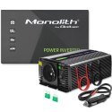 Qoltec Przetwornica napięcia Monolith 600 MS Wave | 12V na 230V | 300/600W | USB