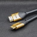 Qoltec Kabel HDMI v2.1 Ultra high speed 8K | 60Hz | 30AWG | 1m