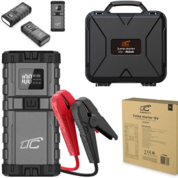 JUMP STARTER LTC ROZRUCH 24000mAh/2500A POWER BANK QC TYPE-C PD 65W/USB out 3A DC 12V