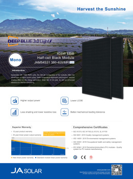 Panel fotowoltaiczny 400W JA Solar Deep Blue 3.0 monokrystaliczny