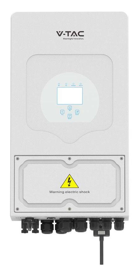 Falownik Inwerter V-TAC DEYE 3,6KW ON GRID/OFF GRID HYBRYDOWY Jednofazowy SUN-3.6K-SG03LP1-EU 10 Lat Gwarancji