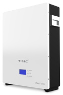 Magazyn Bank Energii V-TAC Powerbank AT48-100H 5kWh 100Ah/51,2V 5120Wh LiFePO4 VT-5139