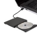 Qoltec Nagrywarka DVD-RW zewnętrzna |USB 3.0 | Czarna