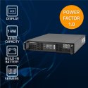 Qoltec Zasilacz awaryjny UPS do RACK | 1kVA | 1000W | Power Factory 1.0 | LCD | On-line