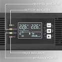 Qoltec Zasilacz awaryjny UPS do RACK | 2.4kVA | 2400W | Power Factory 1.0 | LCD | On-line