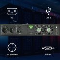 Qoltec Zasilacz awaryjny UPS do RACK | 3kVA | 3000W | Power Factory 1.0 | LCD | On-line