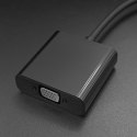 Adapter USB 3.1 typ C męski/VGA żeński | 1080P | 23 cm