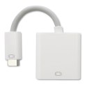 Qoltec Adapter Mini DVI męska | DVI (24+5) żeńska |0.17m